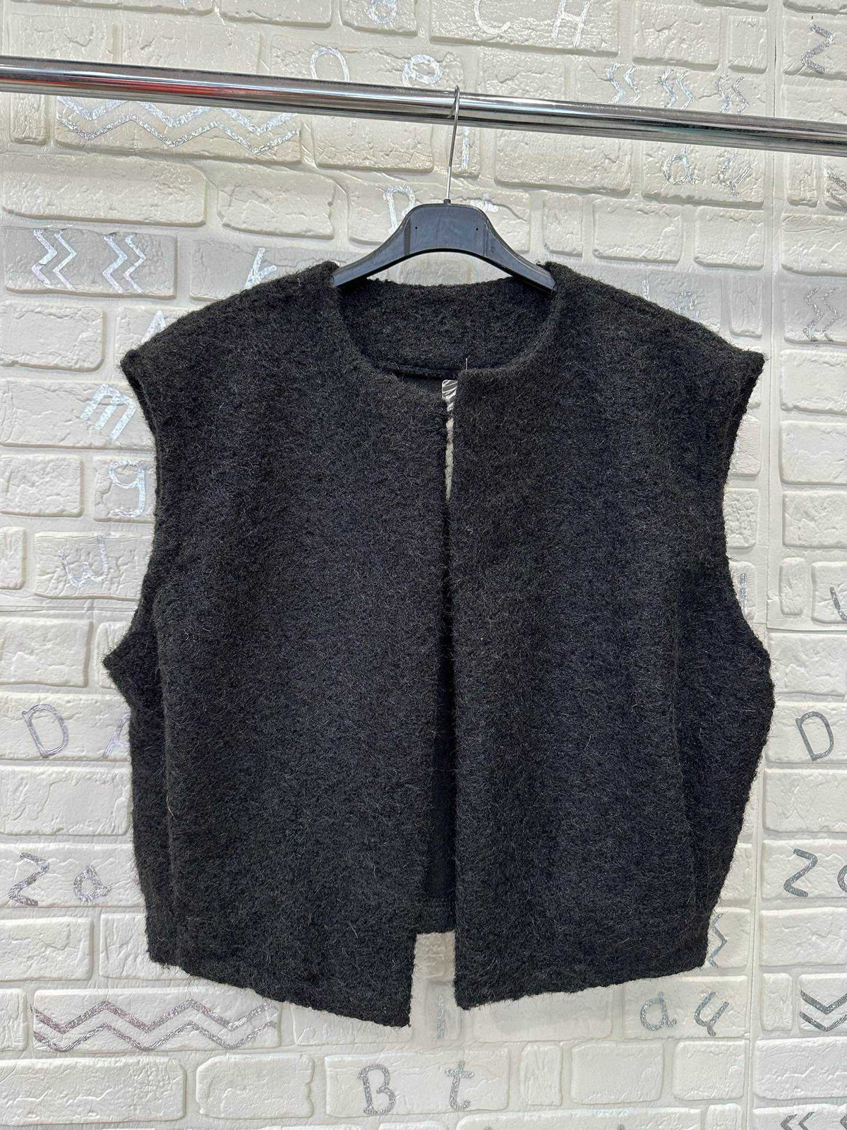 Gilet Donna in Maglia Morbida Oversize - Taglia Unica
