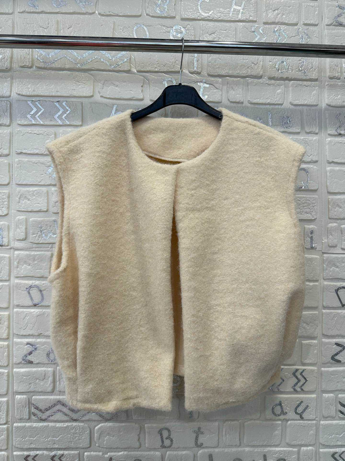 Gilet Donna in Maglia Morbida Oversize - Taglia Unica