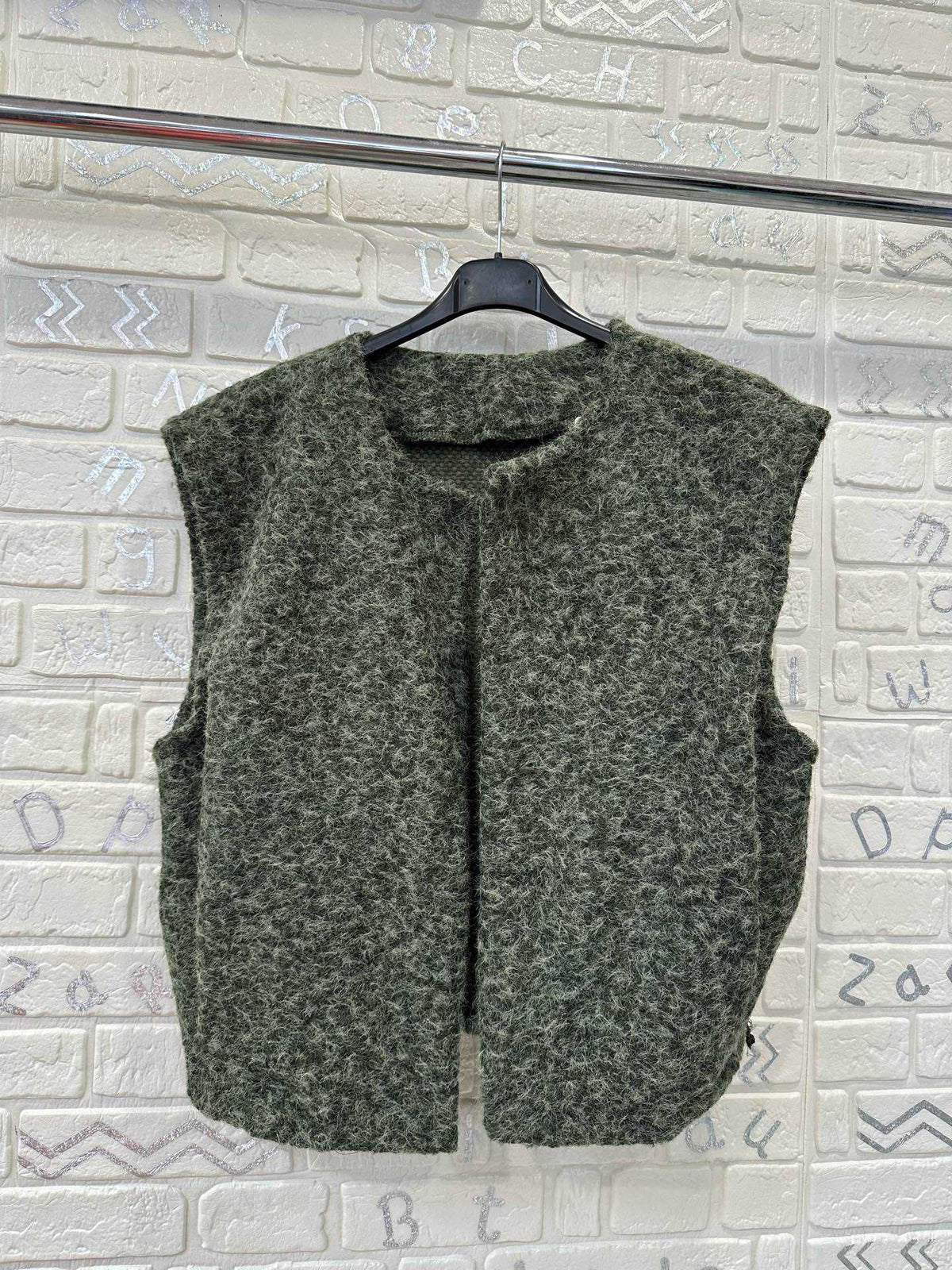 Gilet Donna in Maglia Morbida Oversize - Taglia Unica