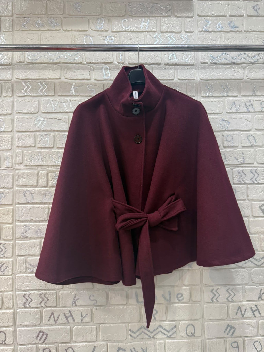 Mantella Donna Elegante con Cintura - Taglia Unica