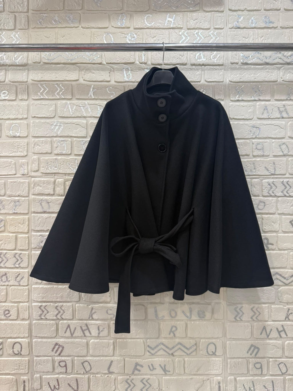Mantella Donna Elegante con Cintura - Taglia Unica