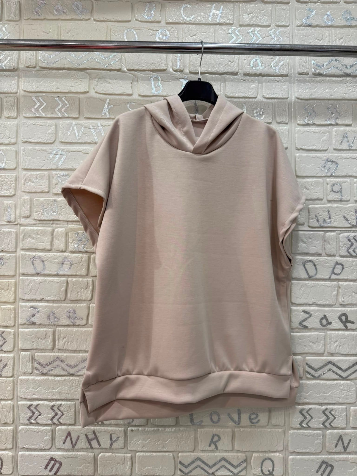 Maxi Felpa Donna Oversize con Cappuccio - Taglia Unica